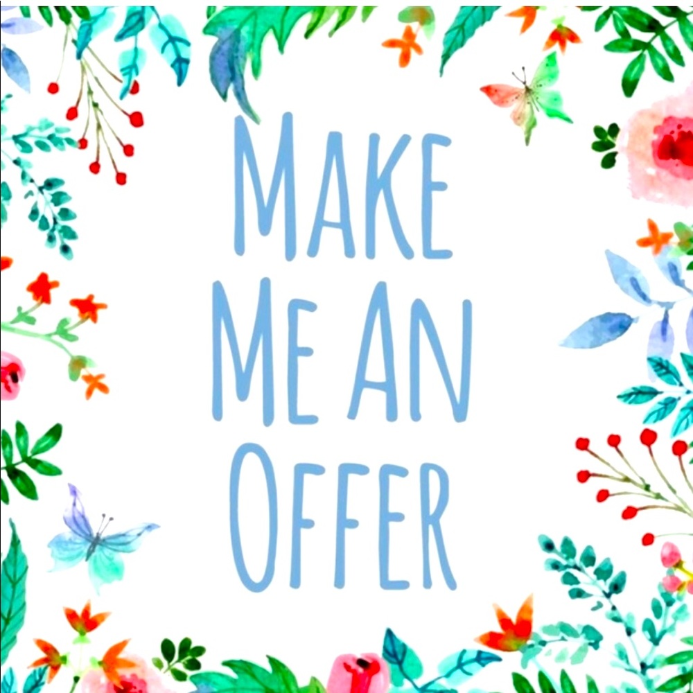 Like the item, but hate the price? MAKE AN OFFER!